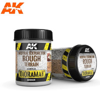 AK Interactive AK8025 - Dioramas - Terrains Neutral Texture for Rough Terrains 250ml