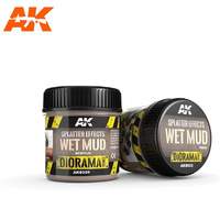 AK Interactive AK8026 - Dioramas - Splatter Effects Wet Mud 100ml