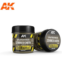 AK Interactive AK8030 - Dioramas - Splatter Effects Stirred Earth 100ml