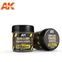 AK Interactive AK8032 - Dioramas - Dark & Dry Crackle Effects 100ml