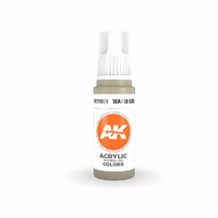 AK Interactive AK11010  - 3 Gen Acrylics - Medium Grey 17ml