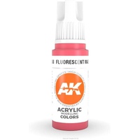 AK Interactive AK11068  - 3 Gen Acrylics - Fluorescent Magenta 17ml