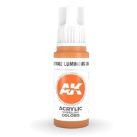AK Interactive AK11082  - 3 Gen Acrylics - Luminous Orange 17ml