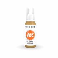AK Interactive AK11118  - 3 Gen Acrylics - Ocher 17ml
