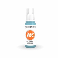AK Interactive AK11176  - 3 Gen Acrylics - Deep Sky Blue 17ml