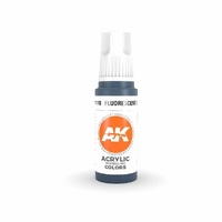 AK Interactive AK11178  - 3 Gen Acrylics - Fluorescent Blue 17ml