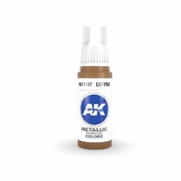 AK Interactive AK11197  - 3 Gen Acrylics - Copper 17ml