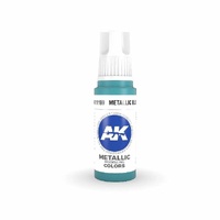 AK Interactive AK11199  - 3 Gen Acrylics - Metallic Blue 17ml