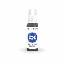 AK Interactive AK11201  - 3 Gen Acrylics - Cobalt Blue 17ml