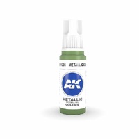 AK Interactive AK11205  - 3 Gen Acrylics - Metallic Green 17ml
