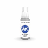 AK Interactive AK11207  - 3 Gen Acrylics - Aluminium 17ml