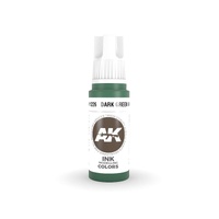 AK Interactive AK11226  - 3 Gen Acrylics - Dark Green INK 17ml