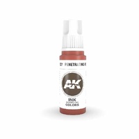AK Interactive AK11227  - 3 Gen Acrylics - Penetrating Red INK 17ml