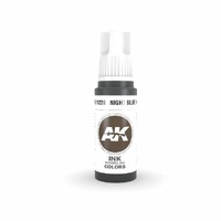 AK Interactive AK11228  - 3 Gen Acrylics - Night Blue Ink 17ml