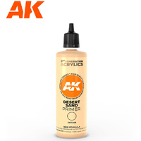 AK Interactive AK11248 - 3 Gen Primers - Desert Sand Surface Primer 100ml