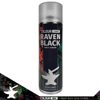 Colour Forge - Aerosol Spray Primer - Raven Black 500ml TCF- SPR-027