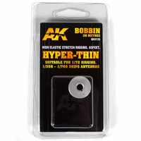 AK Interactive AK9135 - Accessories - Elastic Rigging Bobbin Hyper-Thin