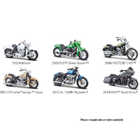 Maisto Harley Davidson Motorcycle Series Series 37 Assorted 1/18