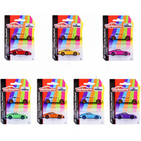 Majorette 75005 Porsche Thailand 30 Years Assorted Cars