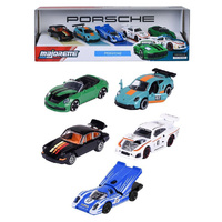 Majorette 77597 Porsche 5 Piece Gift Set  1/64