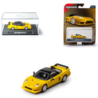 Majorette 78754 Honda NSX- R GT 1995 Yellow  1/64