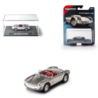 Majorette 78761 Porsche 550 Spyder 1955 Silver  1/64