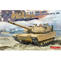 Meng TS032 Abrams M1A1 AIM / M1A1 TUSK USMC/ US Army Tank  1/35