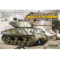 Meng TS043 US Medium Tank M4A3 (76) W Sherman   1/35