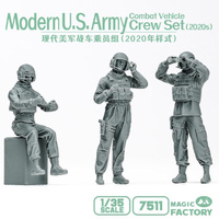 Magic Factory 7511 Modern US Army Combat Vehicle Crew Set 2020's 1/35