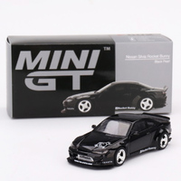 Mini GT 00602-R  Nissan Silvia S15 Rocket Bunny Black Pearl 1/64