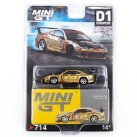 Mini GT 00714-BL Nissan Silvia S15 Top Secret D1GP  1/64