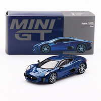 Mini GT 00884-L Jaguar C-X75 Blue LHD 1/64