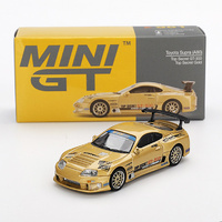 Mini GT 00961-R Toyota Supra A80 Top Secret GT-300 Top Secret Gold   1/64