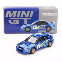 Mini GT 00975-L Subaru Impreza WRC98 1998 Rally Monte Carlo 3rd Place  1/64