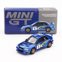 Mini GT 00986-L Subaru Impreza WRC99 1999 Rally Australia Winner #5  1/64