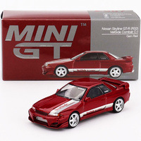 Mini GT 00987-R Nissan Skyline GT-R (R32) Veilside Combat C-I Gem Red  1/64