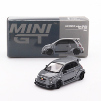Mini GT 00995-R Abarth 595 LB Works X Abas Works Grey    1/64