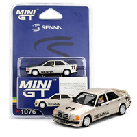 Mini GT 01076-BL Mercedes Benz 190 E 2.3-16 #11 Ayrton Senna 1984  1/64