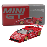 Mini GT 01100-L Lamborghini Countach LB Works Red  1/64