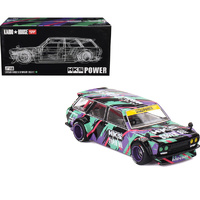 Mini GT KHMG144 Kaido House Datsun 510 Wagon HKS V1   1/64