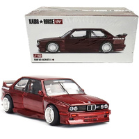 Mini GT KHMG162 BMW M3 E30 Kaido GT V1 Maroon  1/64