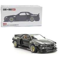 Mini GT KHMG222 Nissan Skyline GT-R R34 Kaido Works Greddy V2  1/64