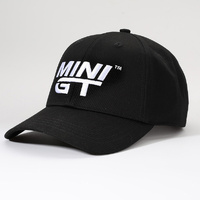 Mini GT OM036 Cap Black With Classic White Logo