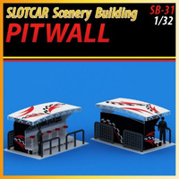 MHS Model Pitwall  1/32