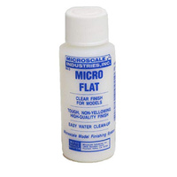 Microscale MI-3 Micro Coat Flat - 1 Oz Bottle ( Clear Flat Finish)