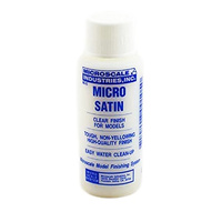 Microscale MI-5 Micro Coat Satin - 1 Oz. Bottle ( Clear Satin Finish)