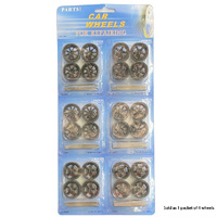 MJ BK Wheels (1 packet of 4) 1/18