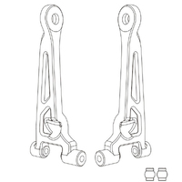 MJX 14240B Rear Upper Swing Arm