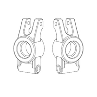 MJX 16260 Rear Hubs