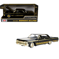 Motor Max 79202 1964 Chevrolet Impala Black/ Gold 1/24